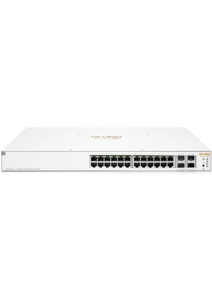 24PORT  Instant On 1930-24G-POE+ JL683B Gigabit 4-Sfp 10GBE 195W Full Poe Yönetilebilir Switch