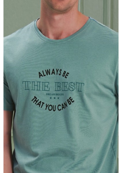 Erkek Yüksek Kalite Pamuklu Ekose Model Eş Kombinli Sıfır Yaka Kısa Kol Pijama Takımı