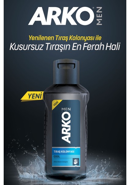 Cool Erkek Tıraş Kolonyası 4X255 ml