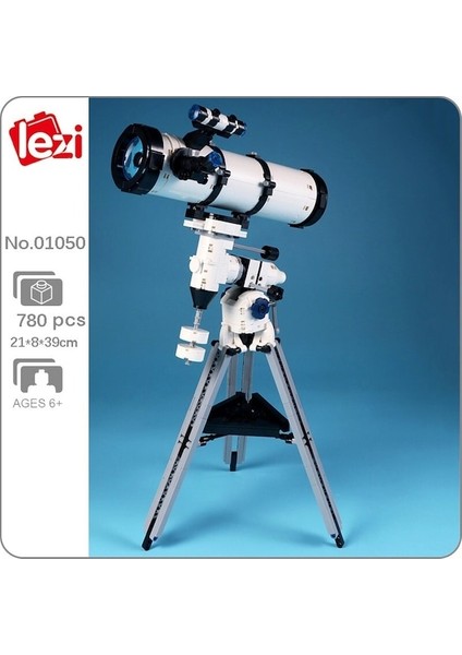 Lezi 01050 Havacılık ve Uzay Astronomik Teleskop Braketi Yapı Blokları (Yurt Dışından)