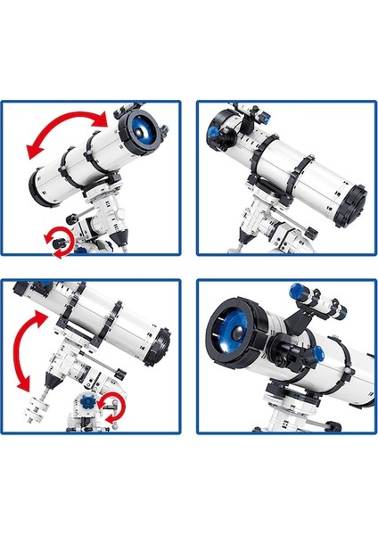 Xiaoqityh- Uzay Teleskopu Montaj Oyuncakları 1 (Yurt Dışından)