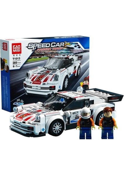 Gao Misi T1013 Yarış Arabası 1:48 Ölçekli Model Yapı Blokları (Yurt Dışından)