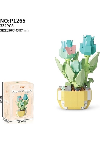 Yko Mini Saksı Bitkisi Yapı Blokları P1265 (Yurt Dışından)