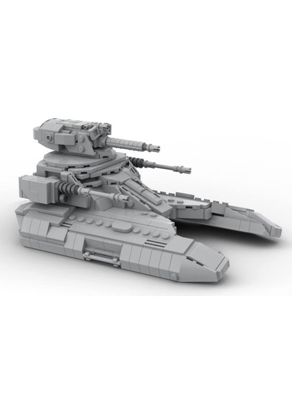 Yucama Uzay Savaşları Askeri Panzer Bilim Kurgu Yıldızlararası Model, MOC-145232 Yapı Taşları Seti 567 Parça - Moc-24 (Yurt Dışından)