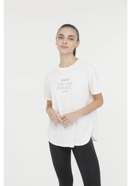 Wl Larına 4fx Ekru Kadın Tişört 101546223 11CK2230 indirimleri