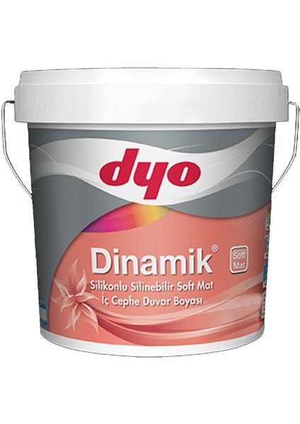 Dinamik Soft Mat Silikonlu İç Cephe Boyası 7252 Alaçatı 7.5 Lt