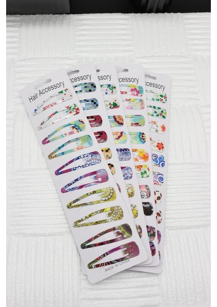 Çıtçıt Toka Karışık Desenli Çıtçıt Toka 10 Adet indirimleri