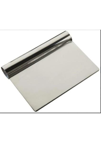 Pratik Hamur Kesici Kazıyıcı Lüx Çelik Spatula