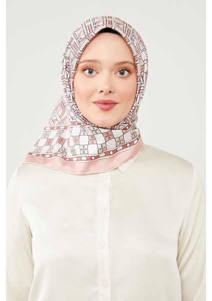 Somon Lvd Baskılı Trend Twill Eşarp