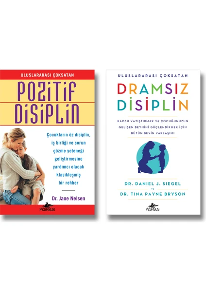 Pozitif Disiplin - Dramsız Disiplin 2 Kitap Set Jane Nelsen & Daniel J. Siegel & Tina Payne Bryson