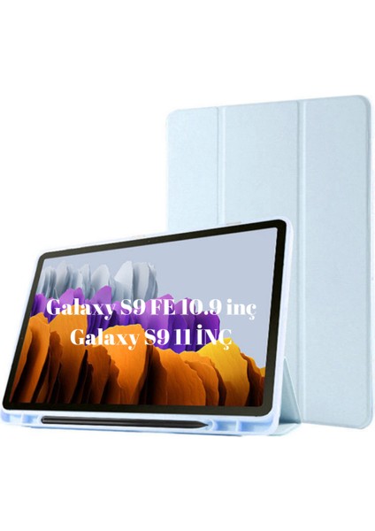 Samsung Galaxy Tab S9 FE 10.9inç / S9 11inç Kılıf Kalem Bölmeli Smart Case X510 X710