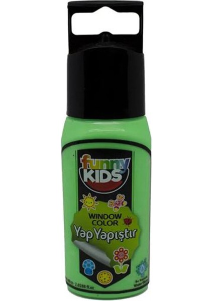 Funny Kıds Yap Yapıştır Set Neon Sarı Neon Yeşil