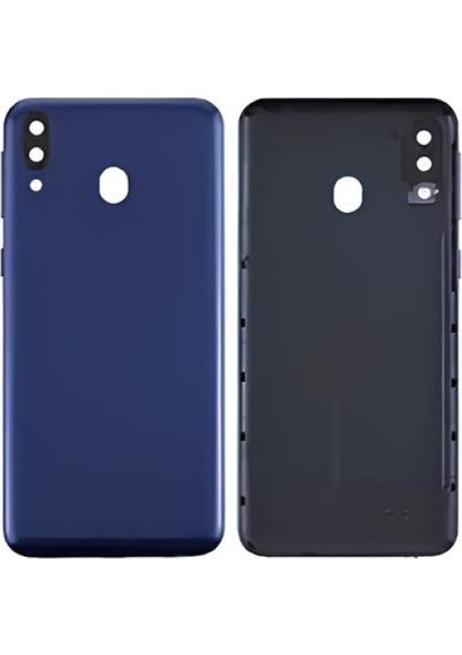 Samsung Galaxy M20 - SM-M205 Full Kasa Arka Kapak Takım Mavi