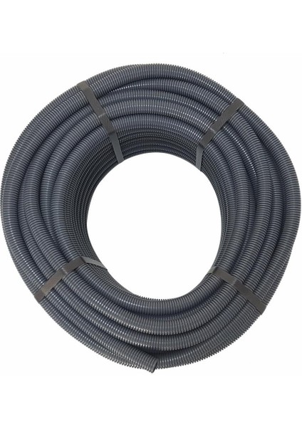 PG13,5 Polipropilen Gri Spiral Boru (50 Metre)