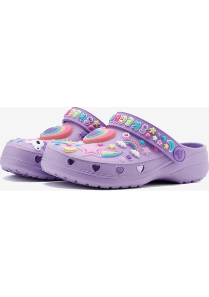 Heart Charmer - Miss Girly Küçük Kız Çocuk Mor Sandalet 308406N Lvmt