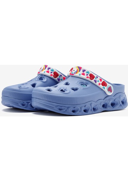 Foamies: Light Hearted - Unicorns & Sunshine Büyük Kız Çocuk Mavi Işıklı Terlik 308023L Ltbl fırsatları