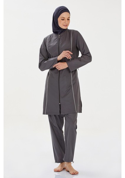 Paraşüt Tesettür Mayo Beny 9075 Antrasit modelleri