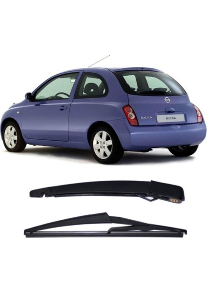 Nissan Micra Arka Silecek Kolu ve Süpürgesi 2002--2005