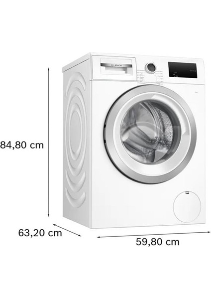 WAN24180TR A Enerji Sınıfı 8 kg 1200 Devir Çamaşır Makinesi