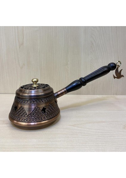Salkım Bakır Oksitli Tütsü Gezdirme Çanağı