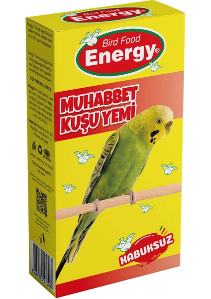 Pet Food Energy 400 gr Kabuksuz Muhabbet Kuşu Yemi