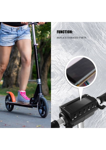 - 10069 36 V Elektrikli Scooter Ekran LCD Ekran 8 Inç Elektrikli Scooter Yedek Aksesuarlar Kugoo S1 S2 S3 Için Uygun (Yurt Dışından) indirimleri