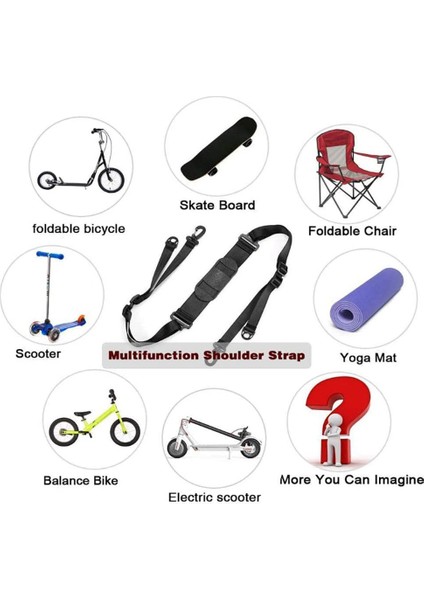 - 10069 Elektrikli Scooter Omuz Askısı Scooter Kolu Kiti, Elektrikli Scooter Denge Bisikletlerinin Evrensel Versiyonu Için (Yurt Dışından)
