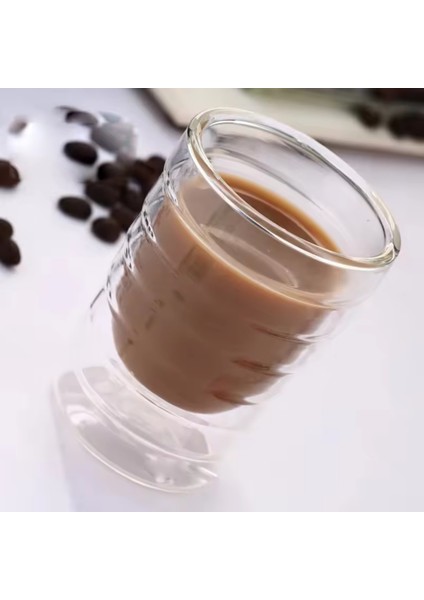 Yeni Stil Ekspresso Fincanı, Çay,Meşrubat,Latte,Kahve Bardağı 85 ml 4 Adet-2916