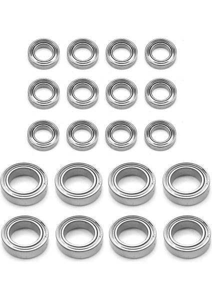 - 10069 20 Adet Rulman Seti Wltoys 144001 144002 144010 124016 124017 124018 124019 Rc Araba Yedek Parça Aksesuarları (Yurt Dışından)