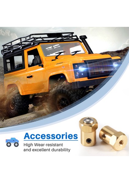 - 10069 8 Adet 5mm Ila 12MM Pirinç Birleştirici Tekerlek Göbeği Altıgen Adaptör Wpl D12 C14 C24 B14 B24 B16 B36 Mn D90 MN99S Rc Araba Parçaları (Yurt Dışından) fırsatları