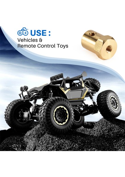 - 10069 8 Adet 5mm Ila 12MM Pirinç Birleştirici Tekerlek Göbeği Altıgen Adaptör Wpl D12 C14 C24 B14 B24 B16 B36 Mn D90 MN99S Rc Araba Parçaları (Yurt Dışından) indirimleri