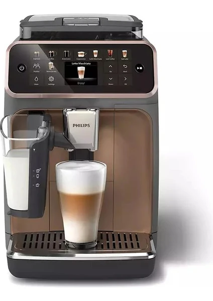 Phılıps EP5544 Seramik Öğütücülü 20 Çeşit Içeçek Hazırlama Imkanı Tam Otomatik Espresso Makinesi