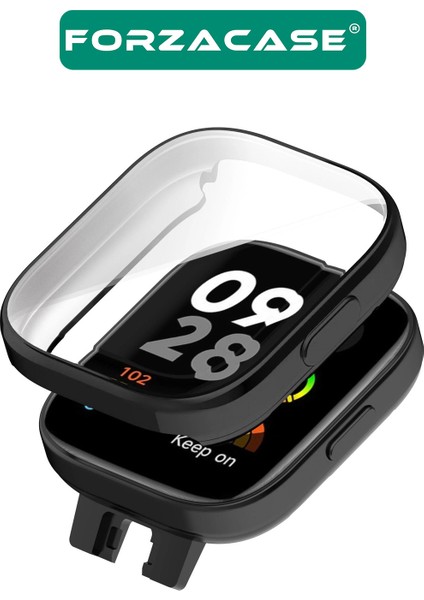 Xiaomi Redmi Watch 3 ile Uyumlu Önü Kapalı Ekran Korumalı Silikon Kılıf - FC010 fiyatları