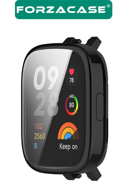 Xiaomi Redmi Watch 3 ile Uyumlu Önü Kapalı Ekran Korumalı Silikon Kılıf - FC010 modelleri