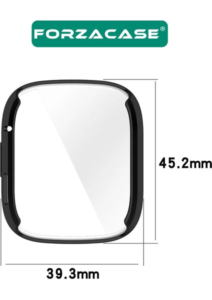 Xiaomi Redmi Watch 3 ile Uyumlu Önü Kapalı Ekran Korumalı Silikon Kılıf - FC010 fırsatları