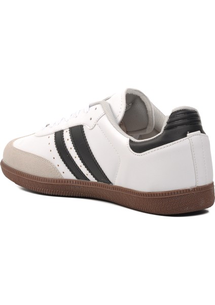 Triger Beyaz-Siyah Erkek Sneaker