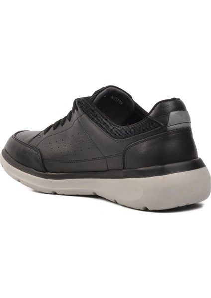 242010 Siyah Hakiki Deri Erkek Günlük Ayakkabı fırsatları