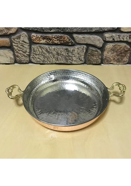 Dövme Bakır Tava 25 cm modelleri