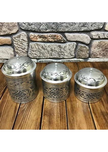 İşlemeli Bakır Baharat Seti fiyatları