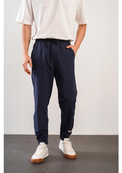 Erkek Relax Fit Kalıp Lastikli Paça Jogger Pantolon