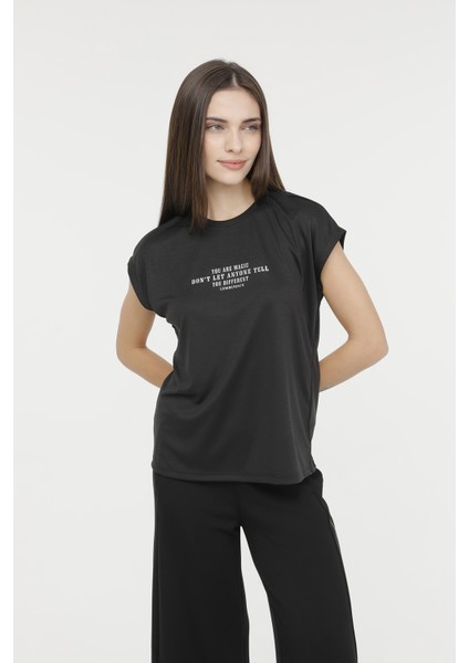 Wl Haıley 11GF18 4fx Siyah Kadın Kısa Kol T-Shirt indirimleri