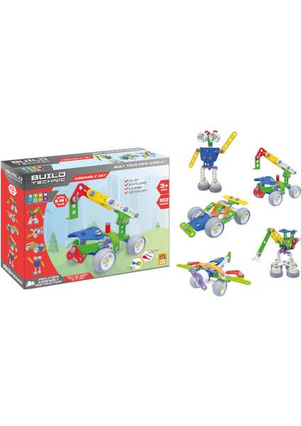 Roytoy Sök Tak Araçlar - 5in1 Set (103 Parça)