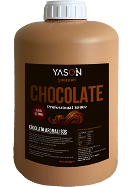 Yason Gourmet Yason Çikolata Sos 2,5 kg