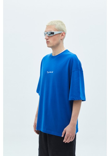 Baskılı Oversıze T-Shırt-Saks fiyatları