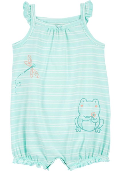 Kız Bebek Kısa Tulum