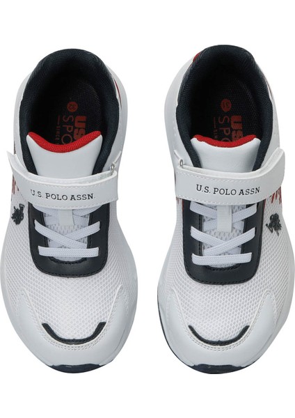 U.S. Polo Assn. Rıck Jr 4fx Beyaz Erkek Çocuk Sneaker