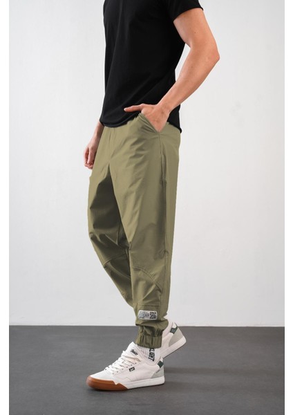 Erkek Relax Fit Kalıp Lastikli Paça Jogger Pantolon