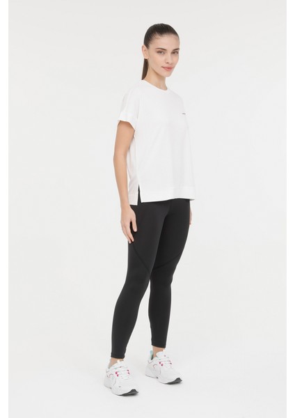 Wl Regına 11LYG33 4fx Ekru Kadın Kısa Kol T-Shirt
