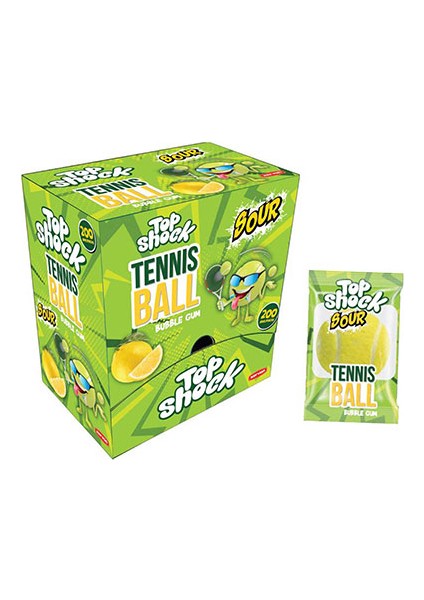 Top Shock Tenis Topu Sakız 5,4 gr 200'LÜ Paket