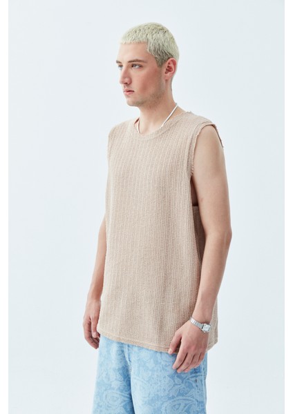 Oversıze Triko Atlet-Bej fiyatları